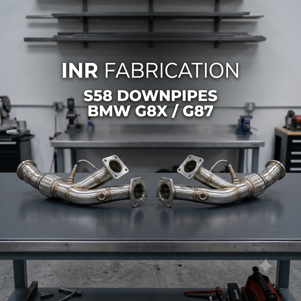 INR Fabrication S58 Downpipes - BMW G8X / G87